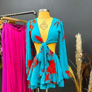 NWT Floral Romper